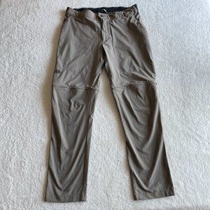 The North Face Convertible Pants Mens Sz 40 Hiking Camping Outdoors Shorts Cargo
